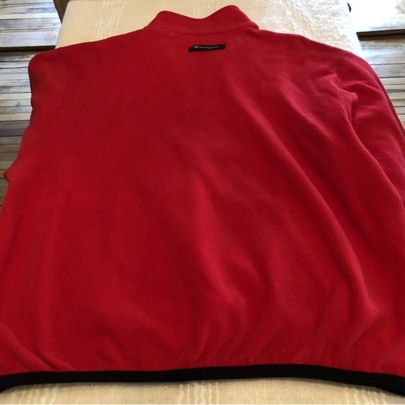 𝅺VINTAGE Champion Americas First YMCA Greater Boston Red Sweater Mens Size Large - Picture 8 of 8